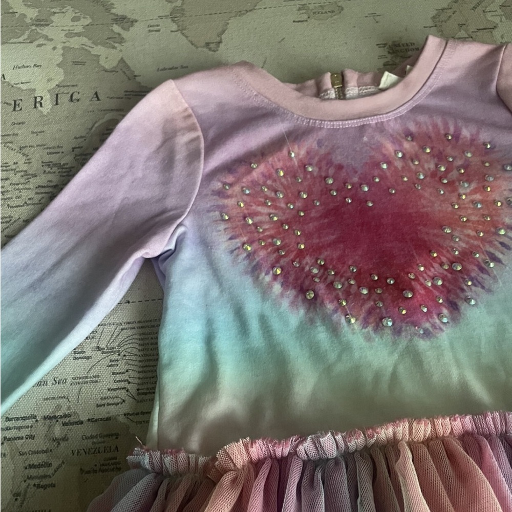 Hannah Banana 3T Tie Dye Heart
Tutu Dress - Picture 3 of 11